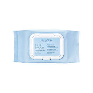 Missha Super Aqua Ultra  Hyaluronic Acid Cleansing Water Tissue
